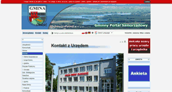 Desktop Screenshot of gminachodziez.pl