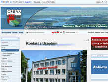 Tablet Screenshot of gminachodziez.pl